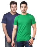 Ketex Round Neck Men's Polyester Blend Dri Fit T-Shirts (Pack of 2)