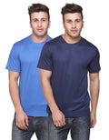 Ketex Round Neck Men's Polyester Blend Dri Fit T-Shirts (Pack of 2)