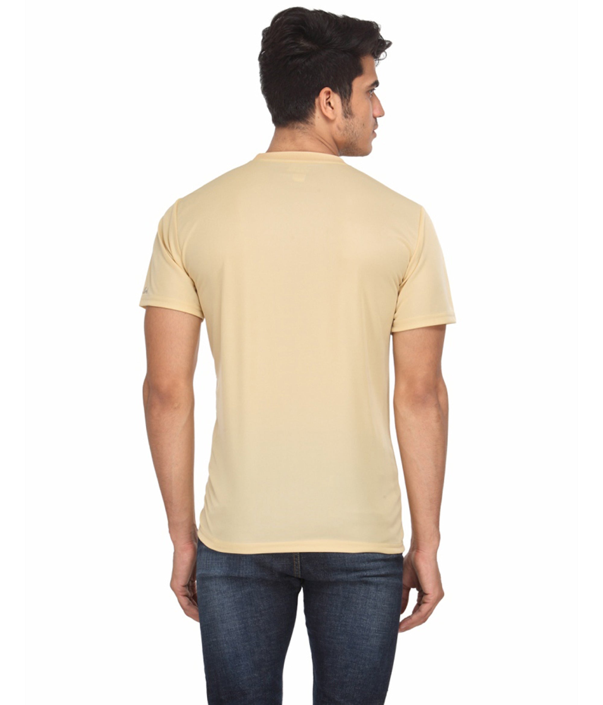 Ketex Round Neck Men's Polyester Blend Dri Fit T-Shirts (Pack of 2)