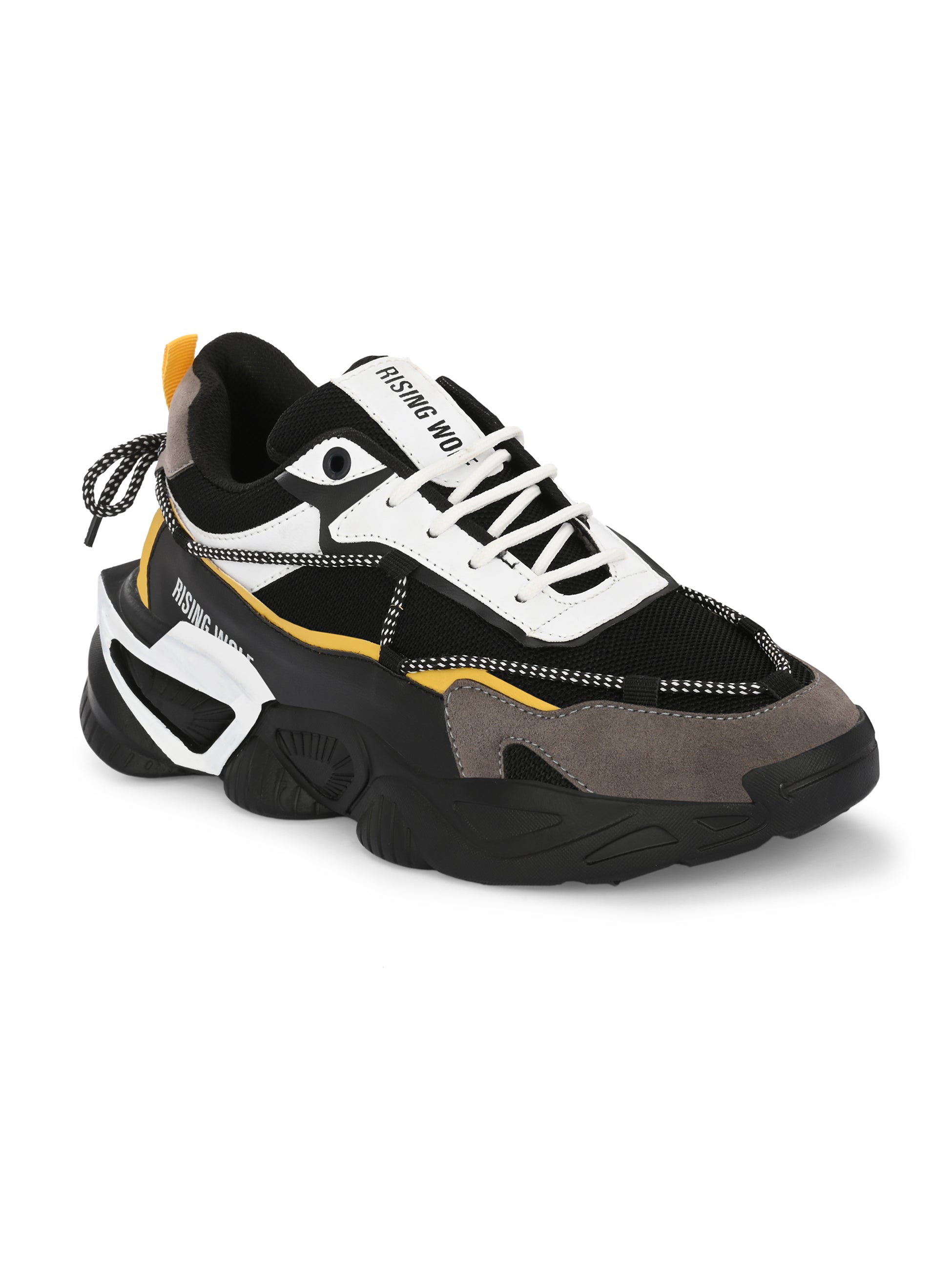 Black Flexible Leather Shoes