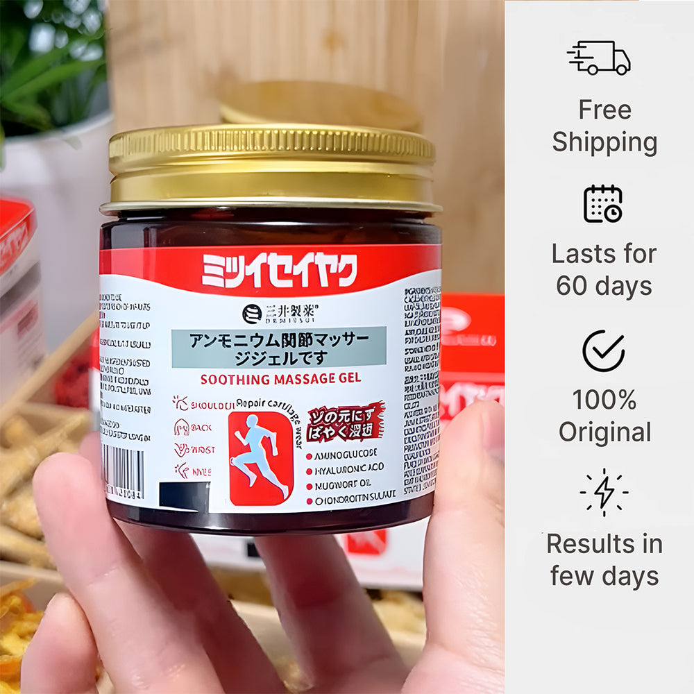 ZenRelief™ - Japanese Instant Pain Relief Soothing Massage Gel |🔥Buy 1 Get 1 Free🔥